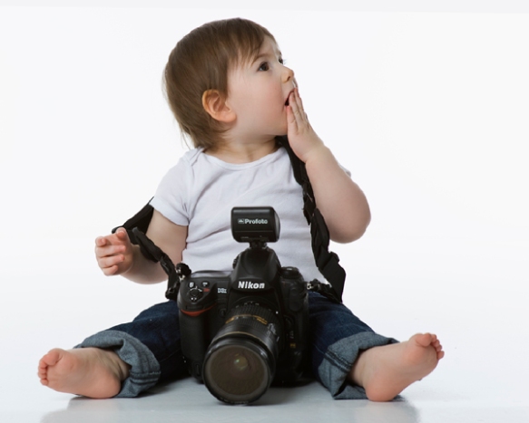 The newest photographer in training